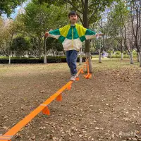 在飛比找蝦皮商城精選優惠-幼兒園兒童體能平衡訓練器材走扁帶戶外拓展運動體能鍛鍊玩具走繩