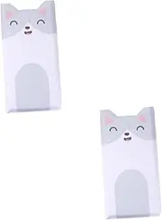 2 Pcs Children Room Wall Pad Anti-Collision Cushion Wall Protector for Kids Lightweight Easy to Assemble