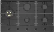 Omega 90cm Gas on Glass Cooktop