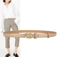 在飛比找ETMall東森購物網優惠-休閑牛仔褲職業通勤正裝女士皮帶