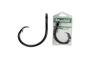 1 Packet of Mustad 39950NP-BN Size 10/0 Demon Perfect Circle Fishing Hooks-Qty:3