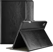 ProCase for iPad Air 11-inch (M3) 2025/(M2) 2024, iPad Air 5/4th Gen 10.9 Inch PU Leather Case Business Stand Cover Multi-Angle Viewing Smart Folio with Auto Sleep/Wake Pen Loop -Black