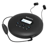 Majority Oakcastle CD100 Bluetooth Portable CD Player - Black