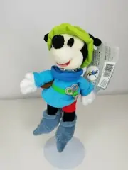 Disney World Bean Bag Plush Mickey Mouse Brave Little Tailor Vintage w tags 1938