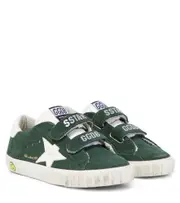 [Golden Goose Kids] Golden Goose Kids Old School suede sneakers UK 8 green