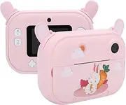 Kids Camera with 2.4-inch Screen, Digital Cartoon Toys Camera Camcorder Video Recorder Support Photo Printing/Filter for Children, Girls & Boys Birthday