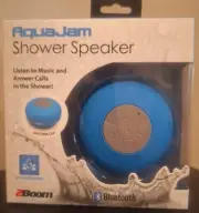 NEW*Aqua Jam 2 Boom Bluetooth Shower Blue Speaker Waterproof