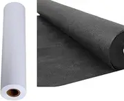 Garden Fleece, Nonwoven Fabric Plant Vegetable Cover Winter Frost Protection Blankets for Winter Hail Sun Pest Protection, Black, 1.5 x 15m
