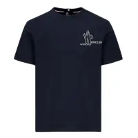 在飛比找momo購物網優惠-【MONCLER】春夏新款 男款 胸前品牌LOGO 短袖T恤