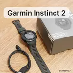 [蝦幣九折] 二手 GARMIN INSTINCT 2 二代 悠遊卡 軍規戶外 GPS智慧手錶 本我無太陽能 SOLAR