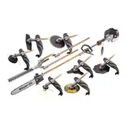 NNEMB Pole Chainsaw Brush Cutter Whipper Snipper Hedge Trimmer Multi Tool