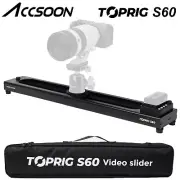 Accsoon Toprig S60 24"/60cm Motorized Camera Video Slider Time-lapse APP Control
