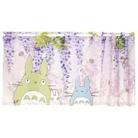 在飛比找Yahoo!奇摩拍賣優惠-花見雜貨~日本製 全新正版 totoro 龍貓 門簾 短門簾