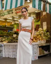 Lourdes Ribbed Knit Dress
