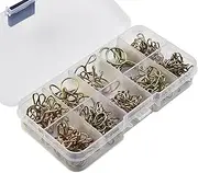 Practical Sale Spring Clip 126 Pcs/set 5mm-14mm Air Tube Clamps Assortment Kit Fuel Oil Hose Line Clips
