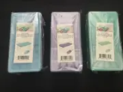Silicone Ice Cube Tray with Lid, Bin and Scoop Blue, Purple OR Aqua