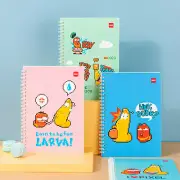DELI A5 School Spiral Notebook 60 Pages Kids School Exercise Book 4 PCS Pack