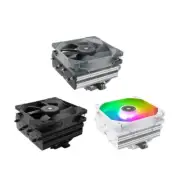 CPU Heatsink 120mm Fan Efficient Cooling Low Noise for 1700 Desktop Computers