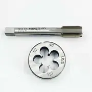 1/2-40 UNS Tap And Die, Machine Thread Tap And Round Thread Die Right Hand HSS