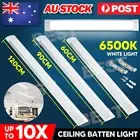 1-10Pcs LED Slim Ceiling Batten Light Daylight 60 90 120CM Coolwhite 6500K 2-4FT