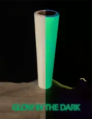 Glow in the dark adhesive sticker vinyl FULL ROLL