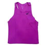 Nike Aeroswift Dri-Fit ADV Running Singlet Men’s Large Fuchsia FN4231-518 $90