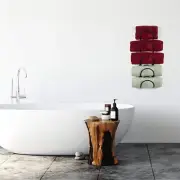 Towel Racks For Bathroom Wall Mounted Metal Wine Rack With Hooks Towel Shelf