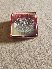 VINTAGE RCR ART GLASS LITTLE BOX BOMBONIERA TRINKET BOX BOXED