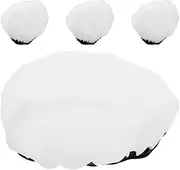 jojofuny Photography Lampshade Covers 4 Pcs Round Soft Light Covers Replacement Lamp Shade Diffusers for Flash Lights Strobe Video Studio Easy Fit Lampshade