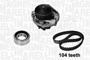 Water Pump & Timing Belt Kit Fits FIAT Cinquecento Seicento 600 Van 94-10
