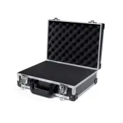 Aluminum Hard Case with DIY Customizable Foam Insert - 14 x 10 x 4in (Black F...