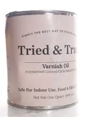 Tried & True VARNISH OIL POLIMERIZED Linseed Oil & NATURAL RESIN(ONE QUART(946