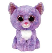 TY 2007521 Cassidy Cat Beanie Boo Stuffed Animal Multicoloured 15 cm