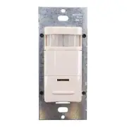 LEVITON ODS10-IDT DECORA WALL SWITCH OCCUPANCY SENSOR, 120/277V, LIGHT ALMOND