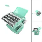 (Green Suction Cup Type 3 Blade)Noodles Maker Multifunction Hand Crank Pasta AU