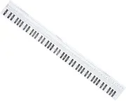ibasenice 1Pc Key Piano Keyboard Practice Guide Chart Portable Note Reference for Beginners Design for Piano Teaching Aid and Learning Tool