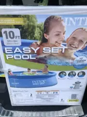INTEX 10X30 Easy Set Above Ground Swimming Pool W/ Filter Pump 28121AL