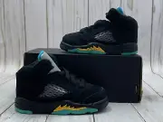 Nike Air Jordan Retro 5 TD Aqua Size 4c 440890 047