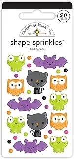 Doodlebug Sprinkles Adhesive Enamel Shapes-Hilda's Pets -DS7409