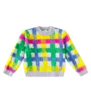 [Stella McCartney Kids] Stella McCartney Kids Checked sweater Y 6 multicoloured