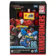 Transformers Studio Series Voyager Class Transformers The Movie 86-25 Autobot Blaster and Eject Action Figure