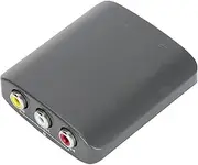 AV to HDMI Converter Adapter, CVBS to HDMI Signal Converter, Supports 720P/1080P for TV/DVD/VCR/Game Console
