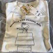 Snoopy m130 Uniqlo Peanut Sweat L Natural