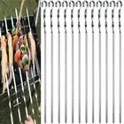 Outdoor Meat Metal Food BBQ Kebab Sticks Roasting Barbecue Skewer Skewer Needle