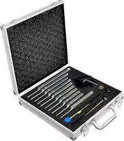 Fahgaer 10 Piece Tuning Fork Set,Tuning Forks for Healing Chakra Sound Forks for Sound Healing Therapy,Reduce Stress