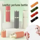 Refillable Perfume Leather Spray Travel Atomizer Bottle Perfume Container 5ml