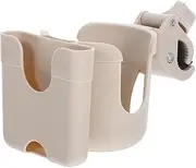 GALPADA Baby Bottle Cup Holder Stroller Organizer Lock for Water Bottles Snacks Phones