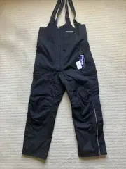 Vintage Women's Pure Polaris Escape Bibs Coverall Black Size XXL Waist 42-44