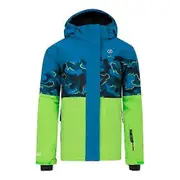 Dare2b Dare 2B Childrens/Kids Humour III Camo Ski Jacket Kingfisher Blue/Kingfisher Blu 13 Years