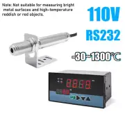 RS232 110V Non-contact Infrared Thermometer Sensor Temperature Tool W/Controller